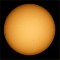 Transit of Mercury on November 8, 2006 sunspots