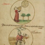 15th-century manuscript illustration of astronomy Ptolemy