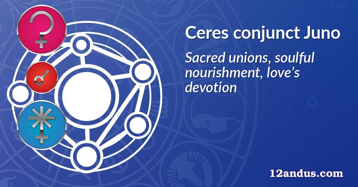 Ceres conjunct Juno
