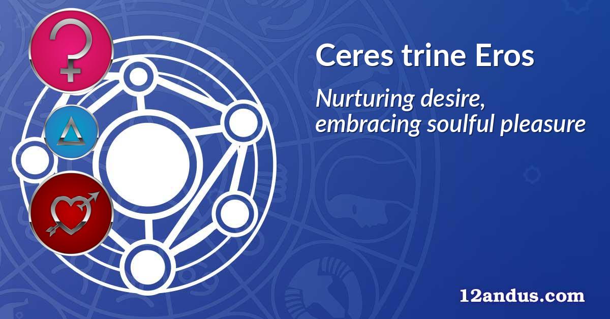 Ceres trine Eros