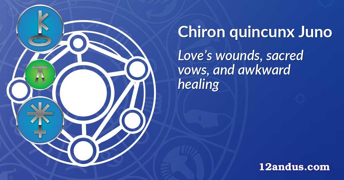 Chiron quincunx Juno