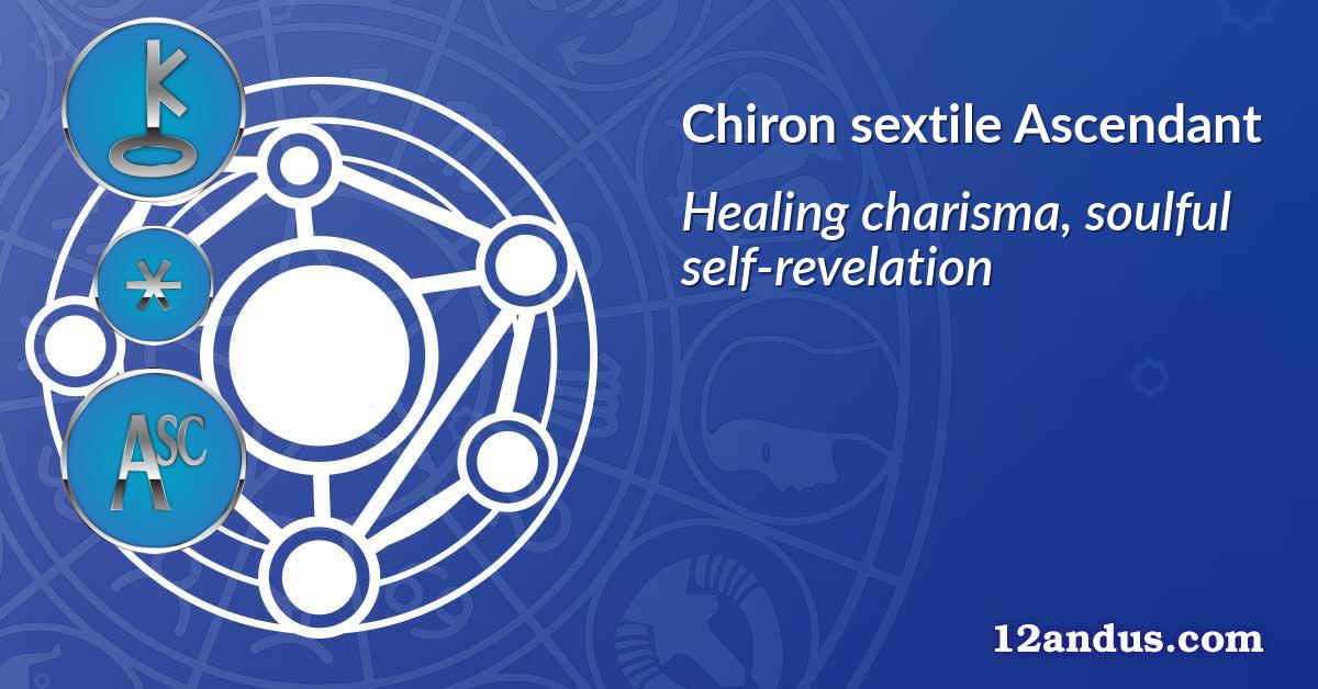 Chiron sextile Ascendant