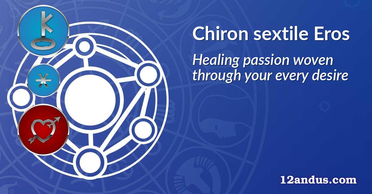 Chiron sextile Eros