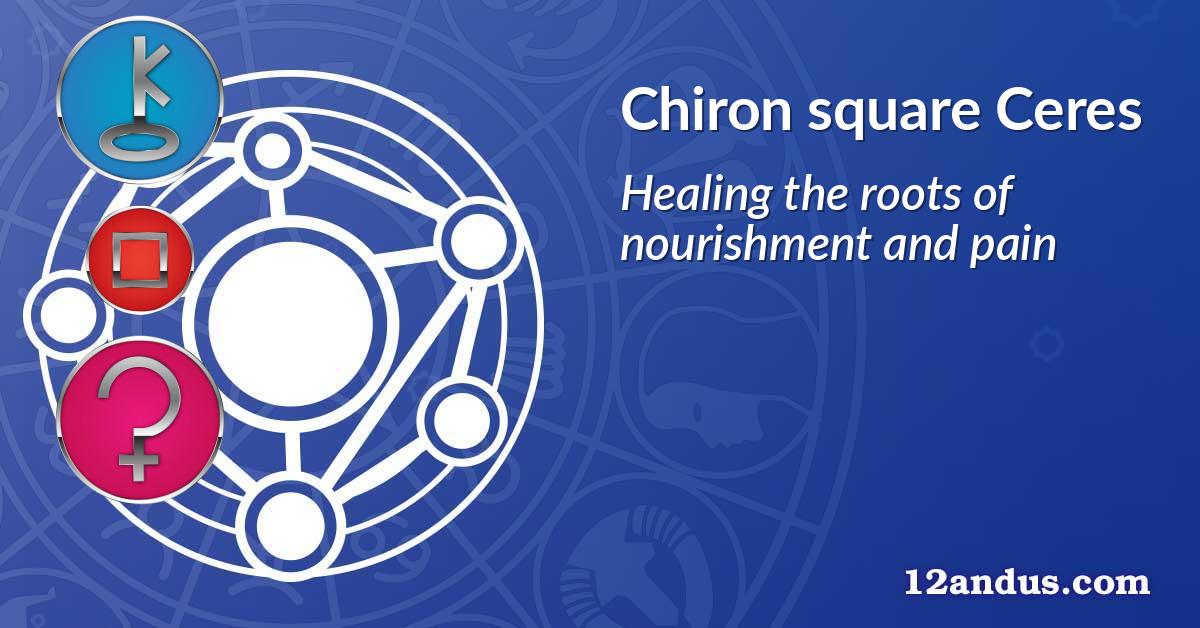 Chiron square Ceres