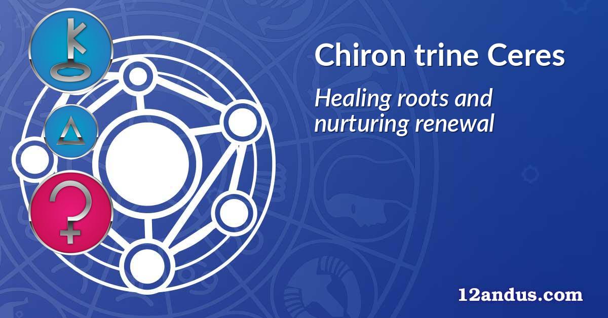 Chiron trine Ceres
