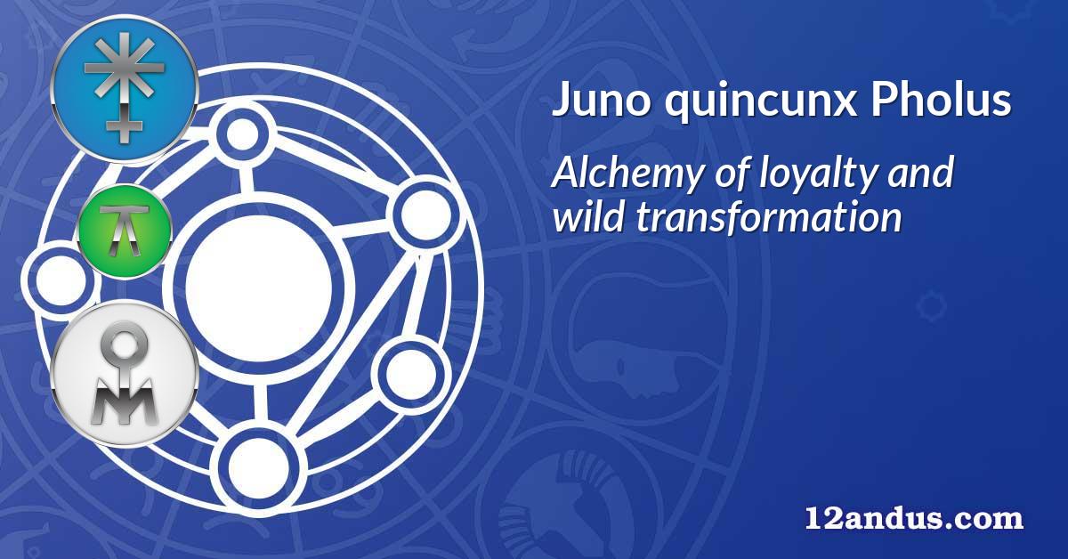 Juno quincunx Pholus