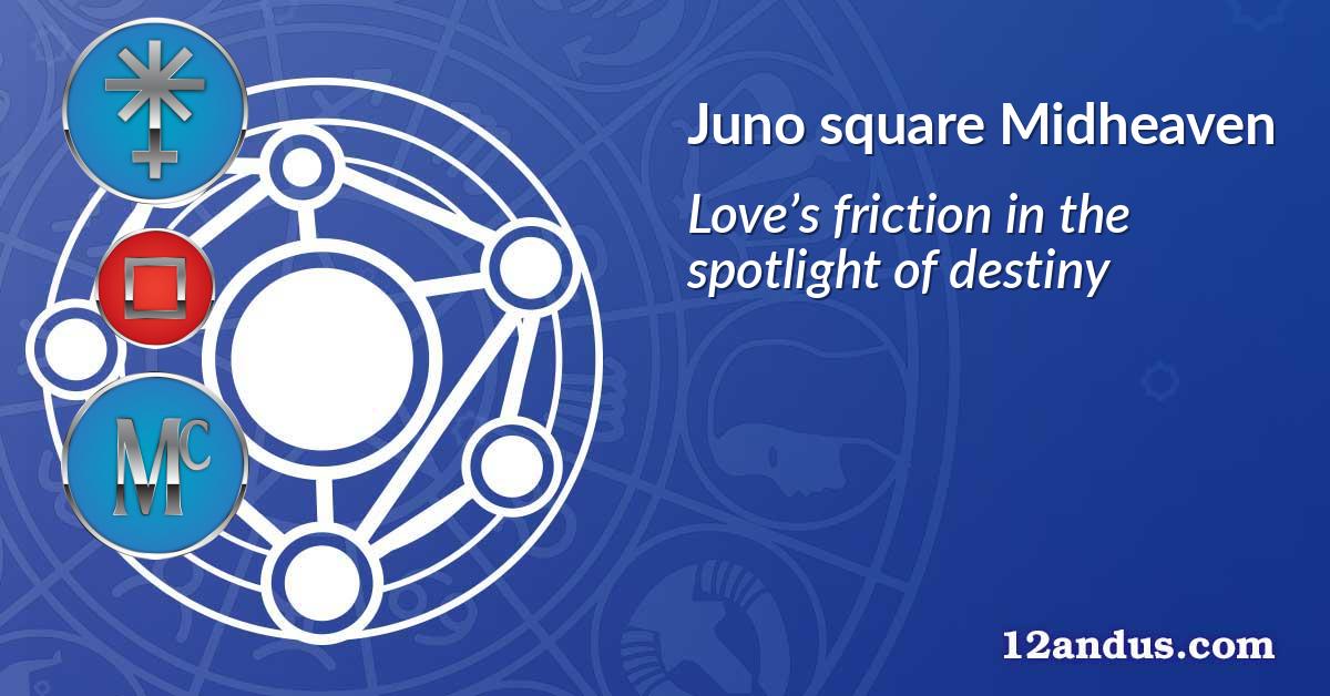 Juno square Midheaven