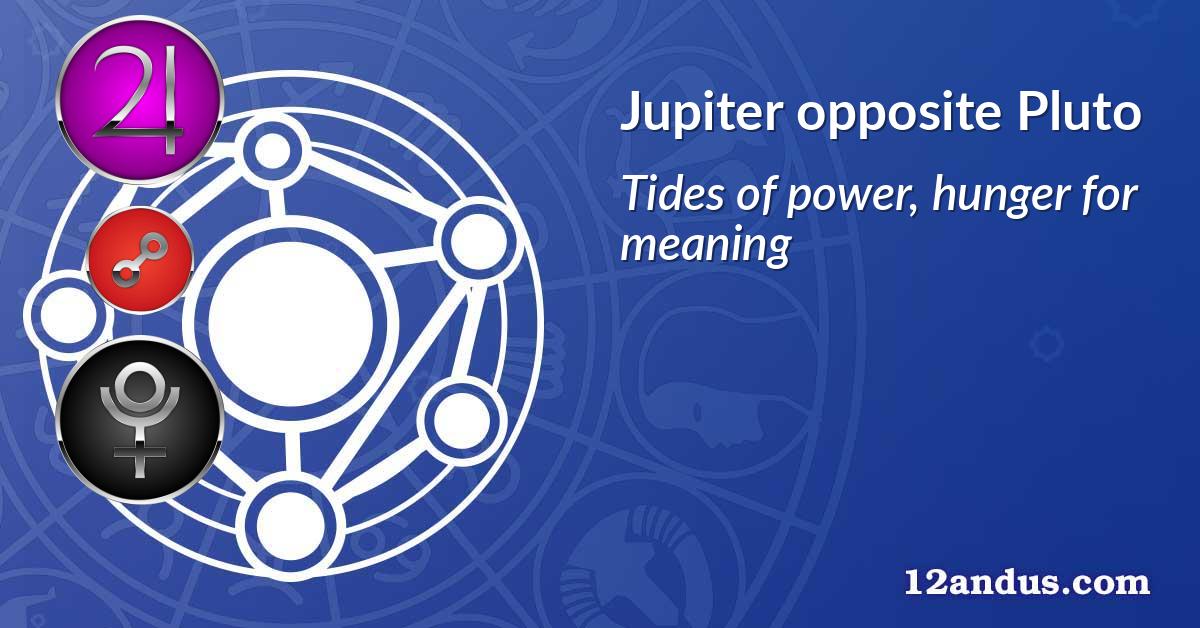 Jupiter opposite Pluto