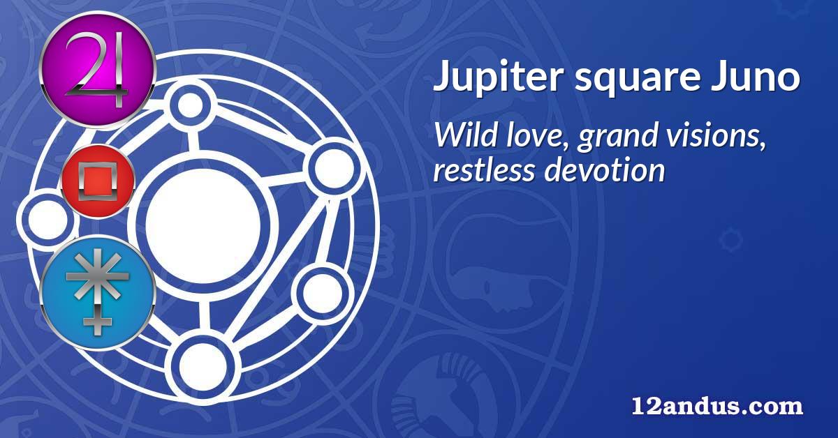 Jupiter square Juno