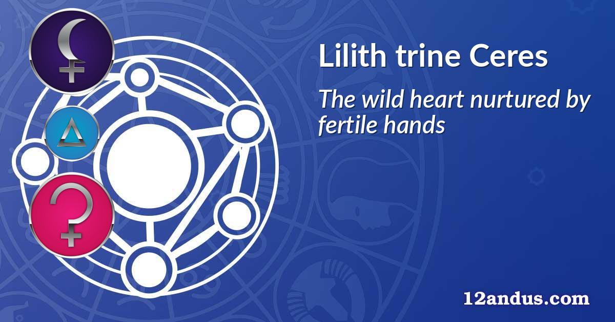 Lilith trine Ceres