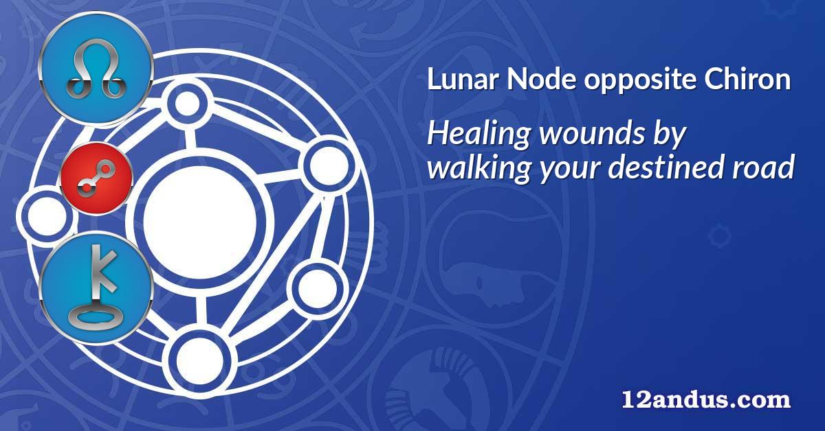 Lunar Node opposite Chiron