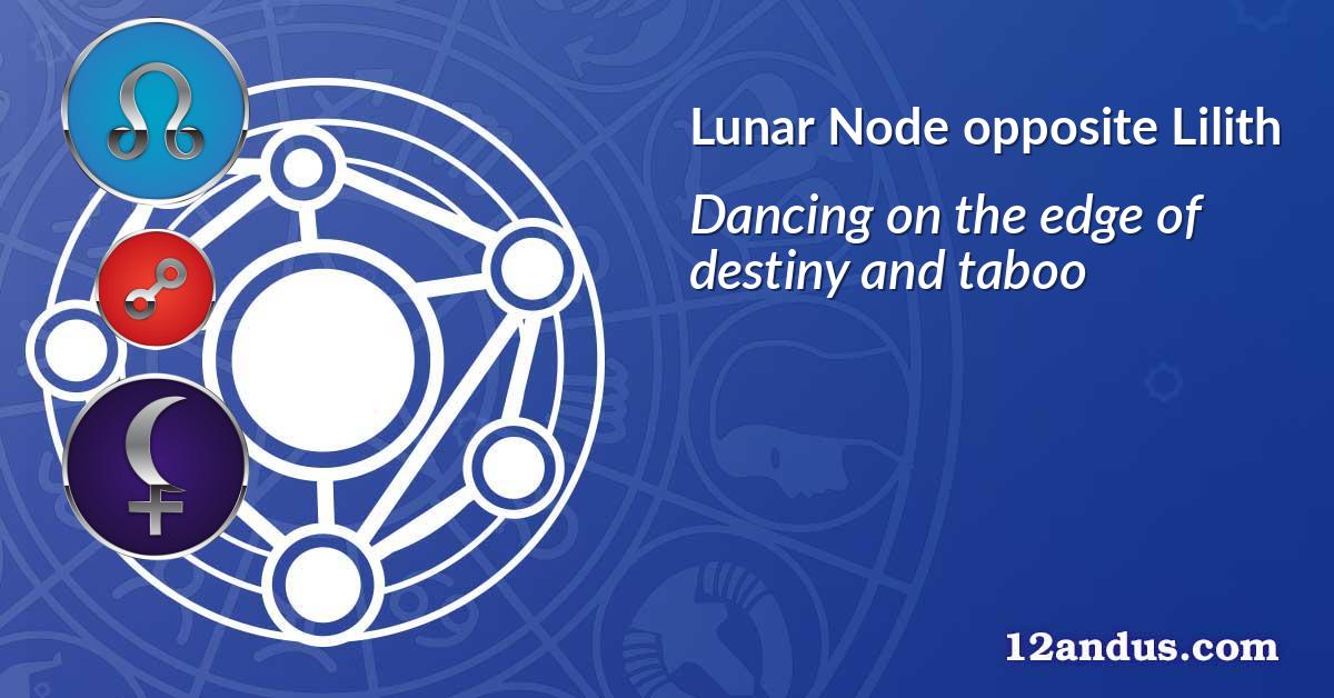 Lunar Node opposite Lilith