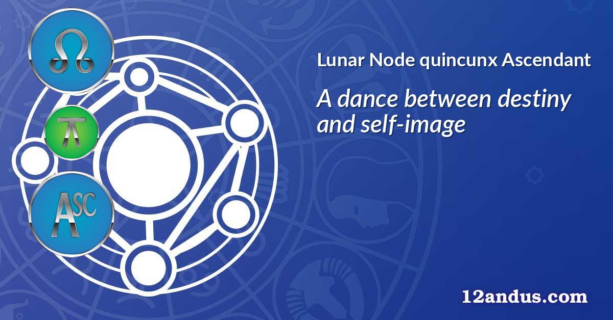Lunar Node quincunx Ascendant