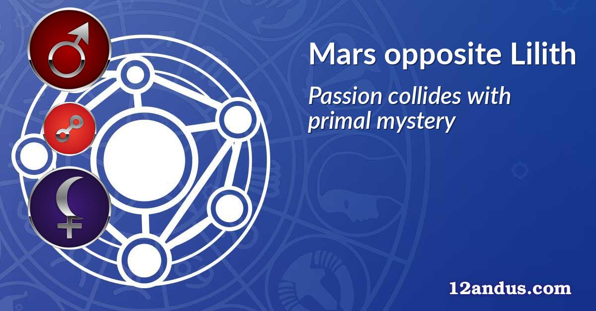 Mars opposite Lilith