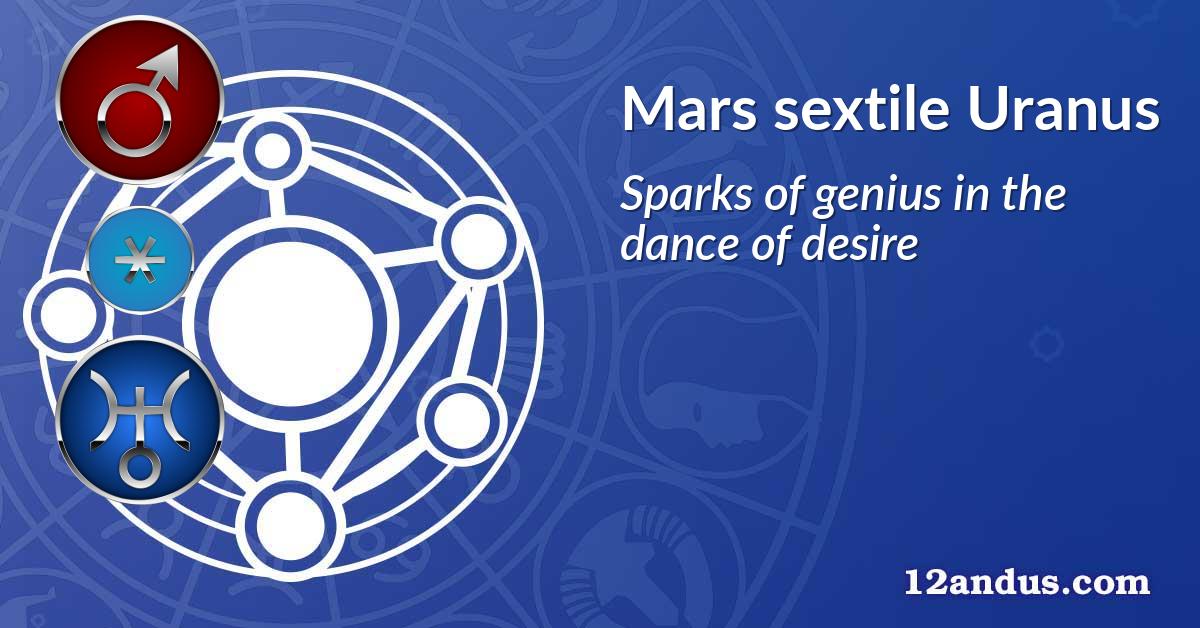 Mars sextile Uranus
