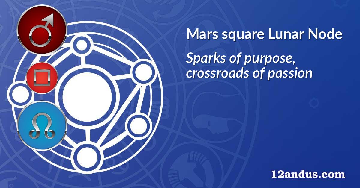 Mars square Lunar Node