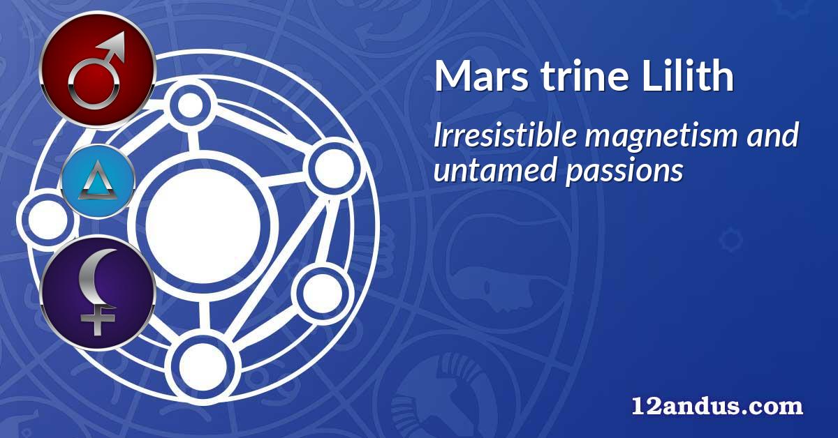 Mars trine Lilith