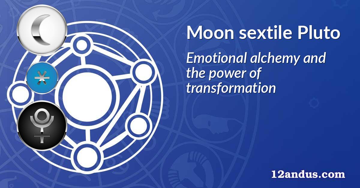 Moon sextile Pluto