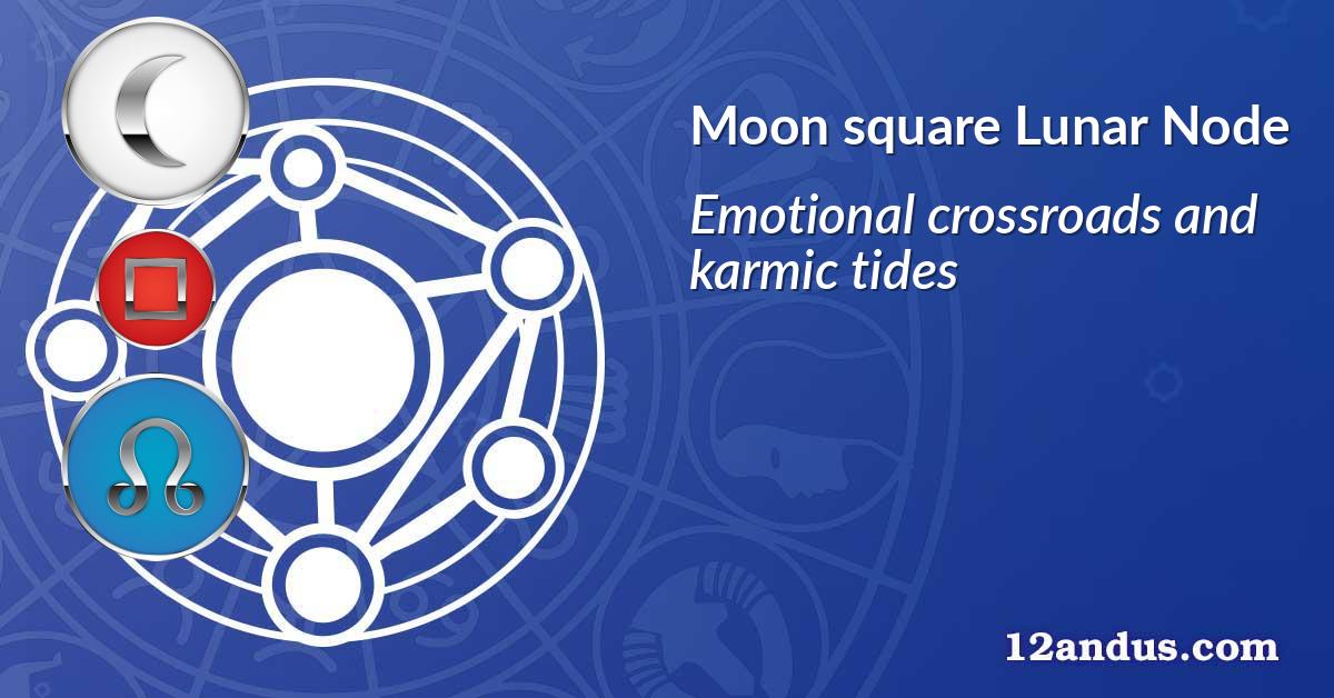 Moon square Lunar Node