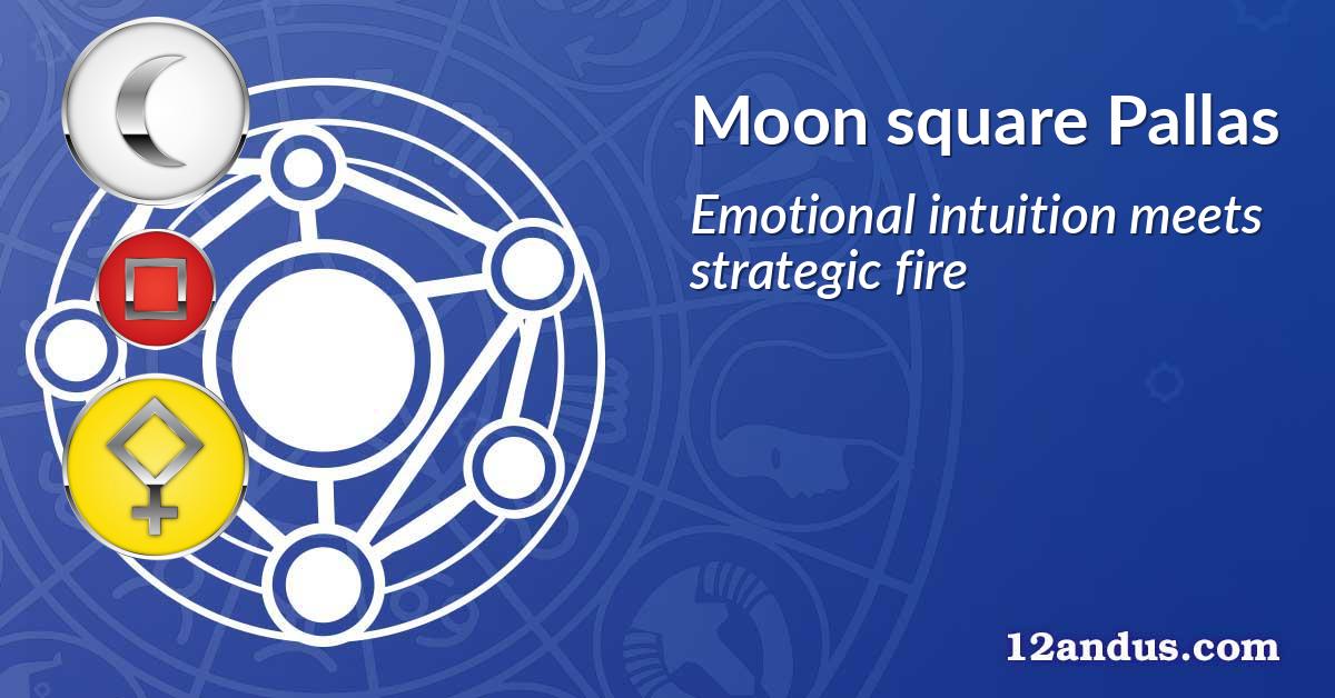 Moon square Pallas