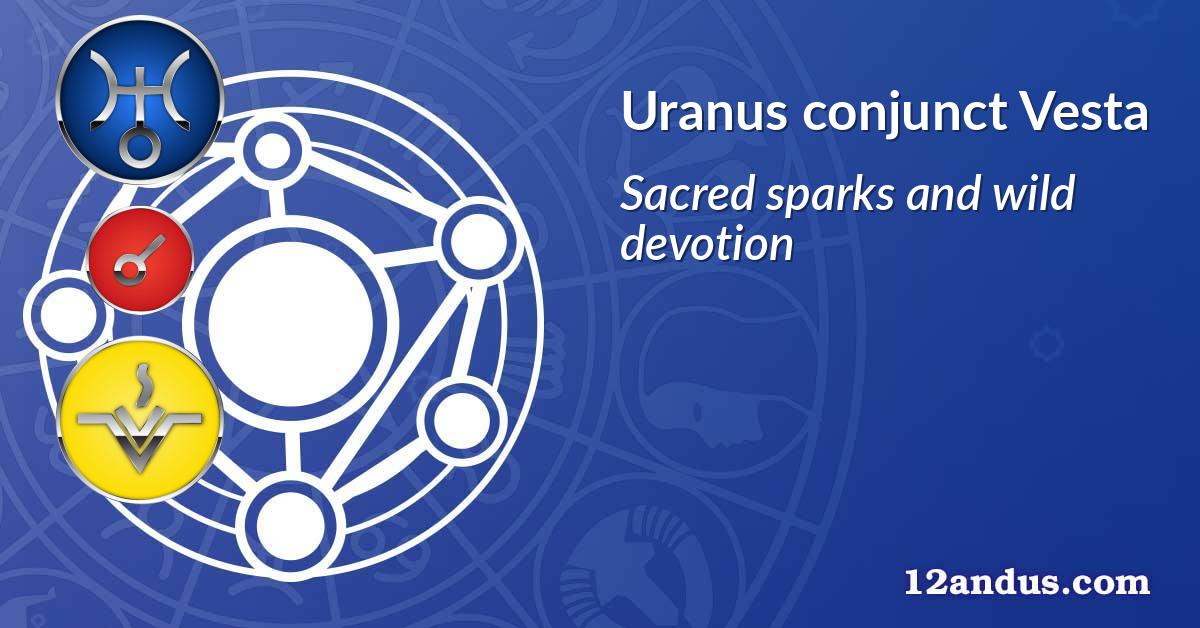 Uranus conjunct Vesta