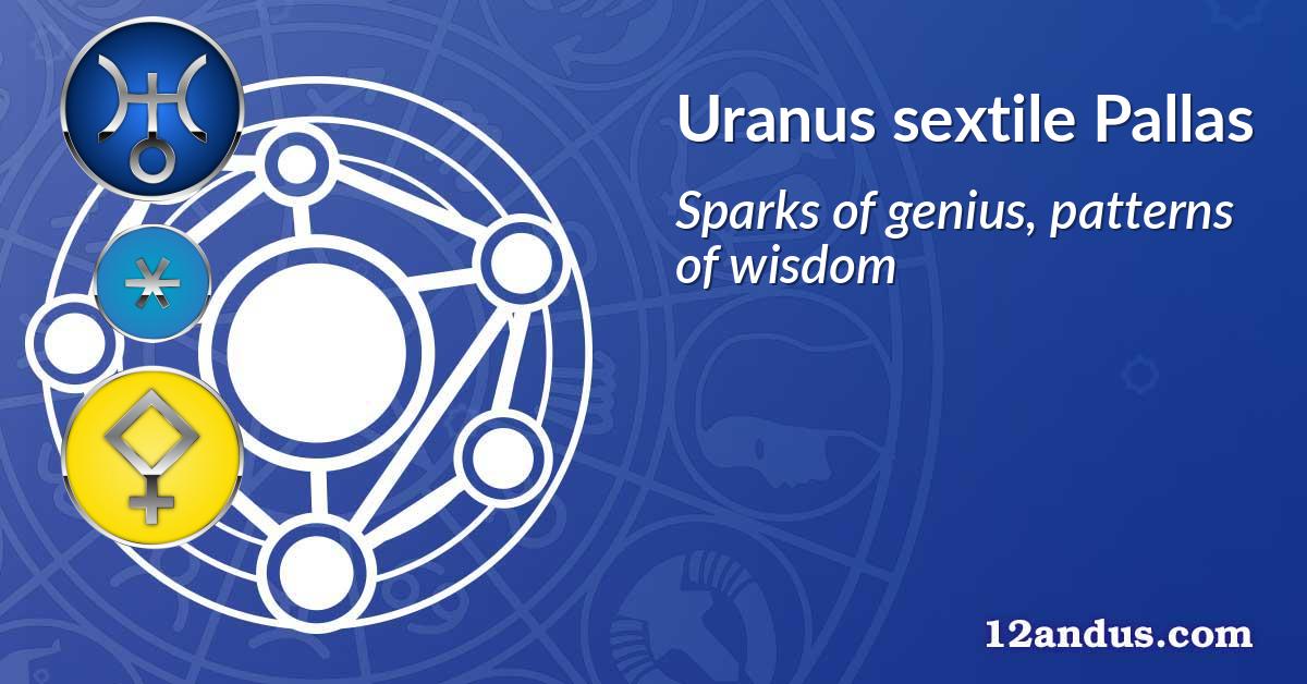 Uranus sextile Pallas