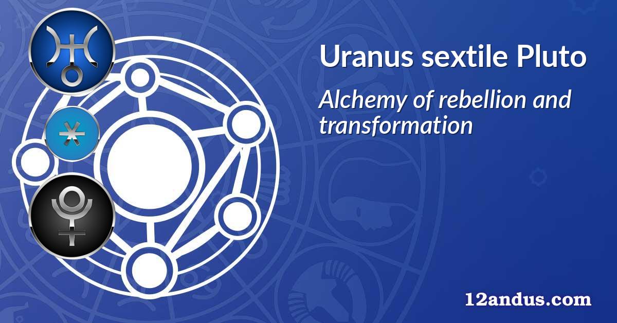 Uranus sextile Pluto