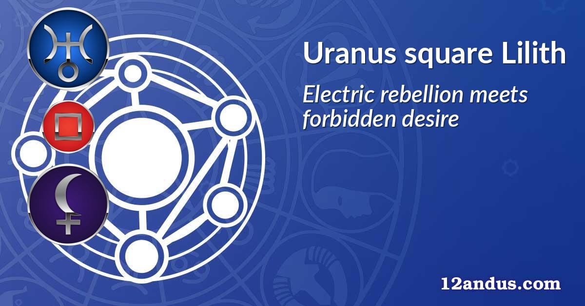 Uranus square Lilith