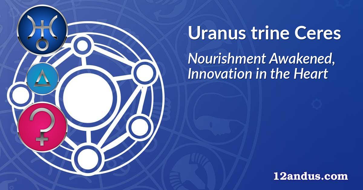 Uranus trine Ceres