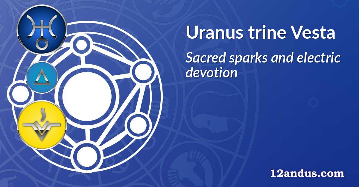 Uranus trine Vesta