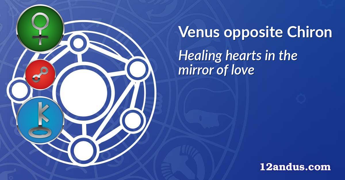 Venus opposite Chiron