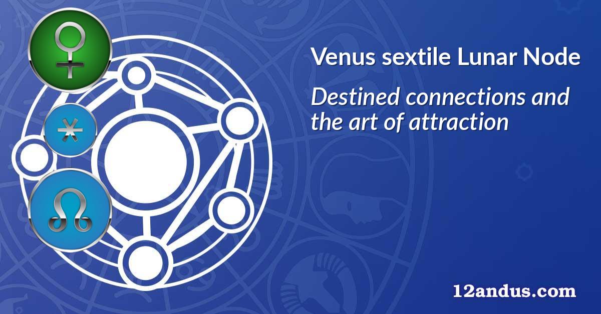 Venus sextile Lunar Node