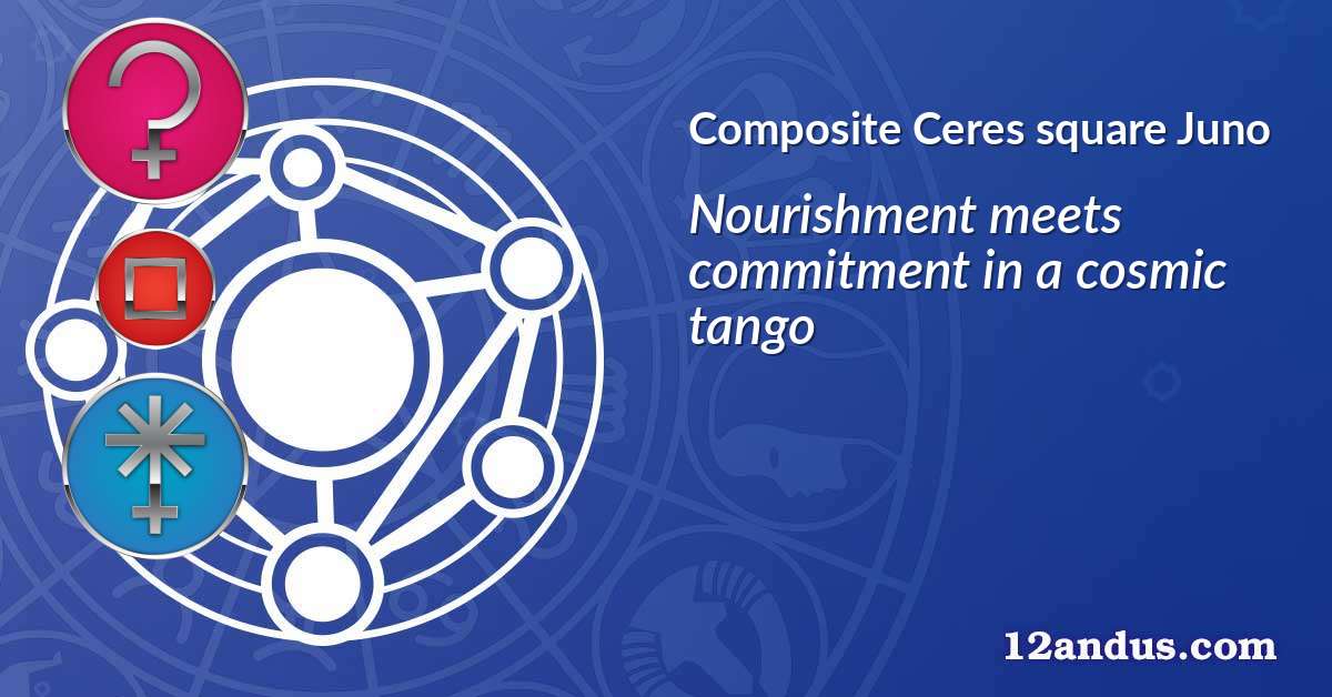 Ceres square Juno in the composite chart