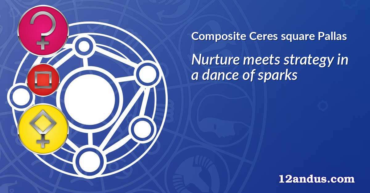 Ceres square Pallas in the composite chart