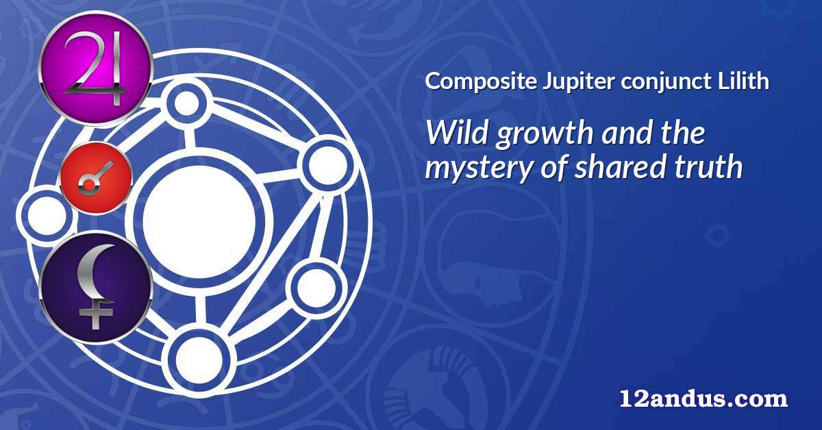 Jupiter conjunct Lilith in the composite chart