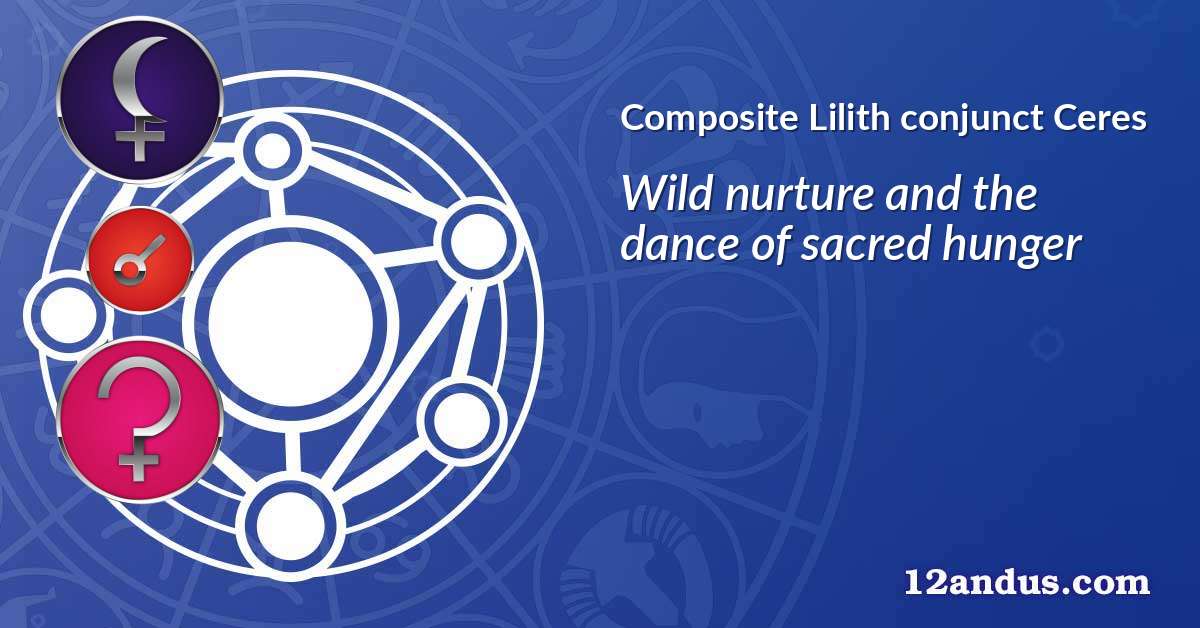 Lilith conjunct Ceres in the composite chart