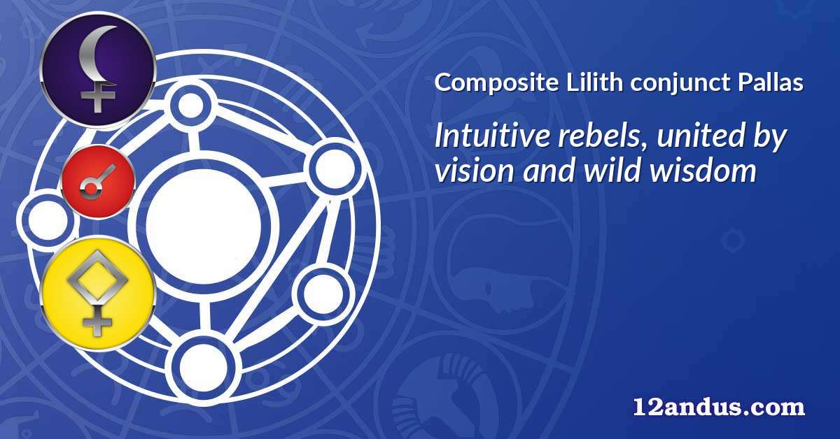 Lilith conjunct Pallas in the composite chart