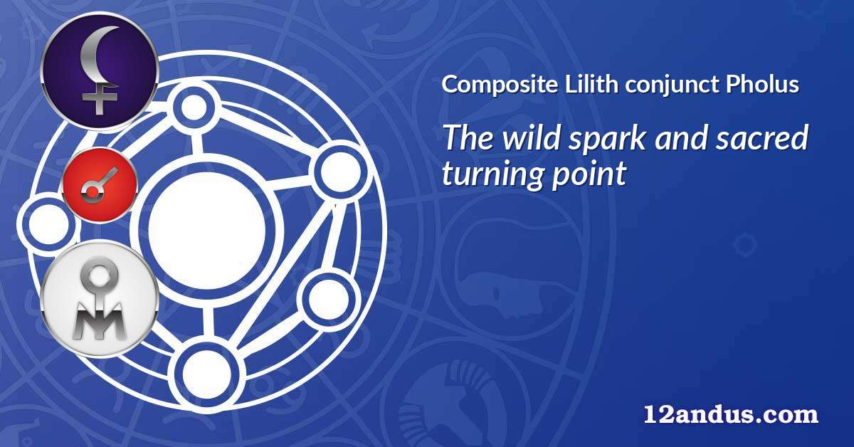 Lilith conjunct Pholus in the composite chart