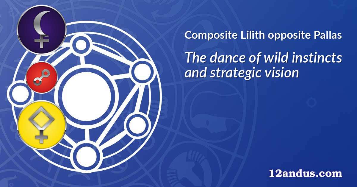 Lilith opposite Pallas in the composite chart