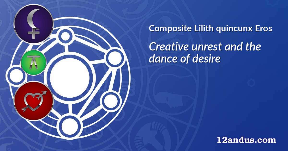 Lilith quincunx Eros in the composite chart