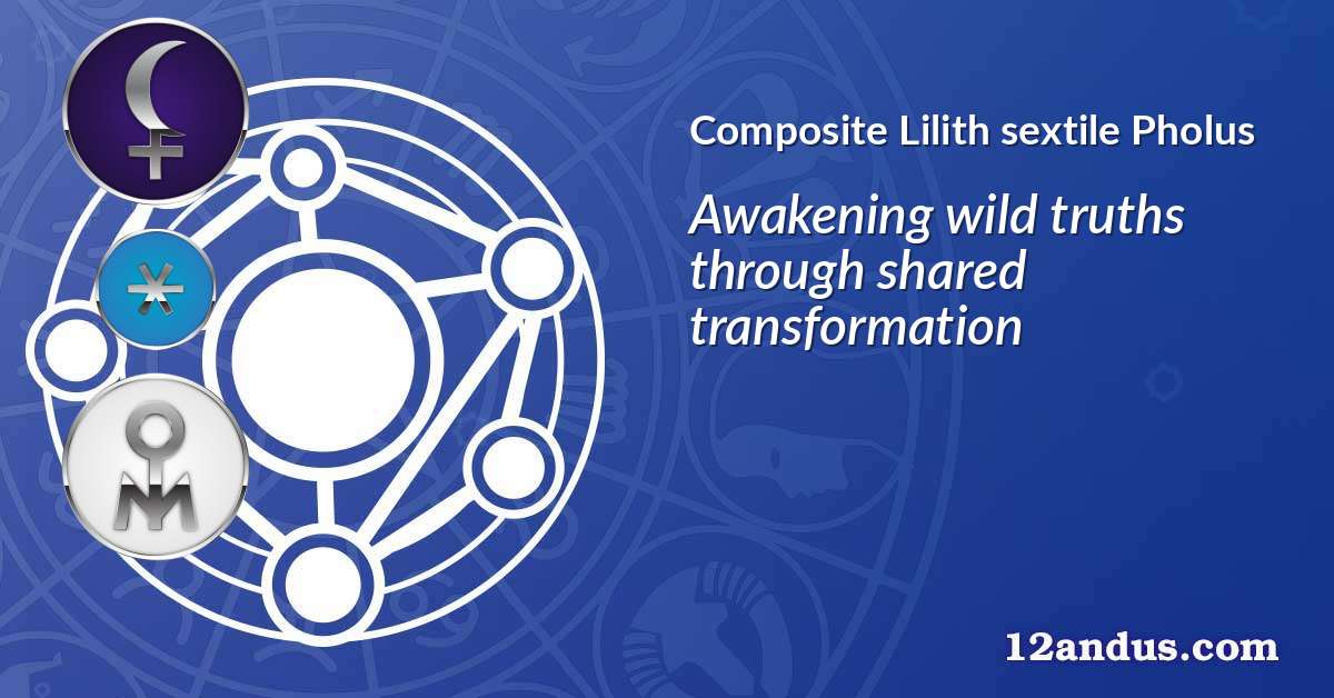 Lilith sextile Pholus in the composite chart