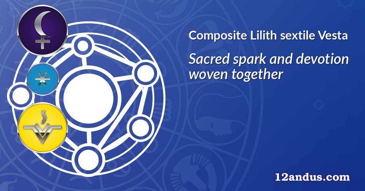 Lilith sextile Vesta in the composite chart