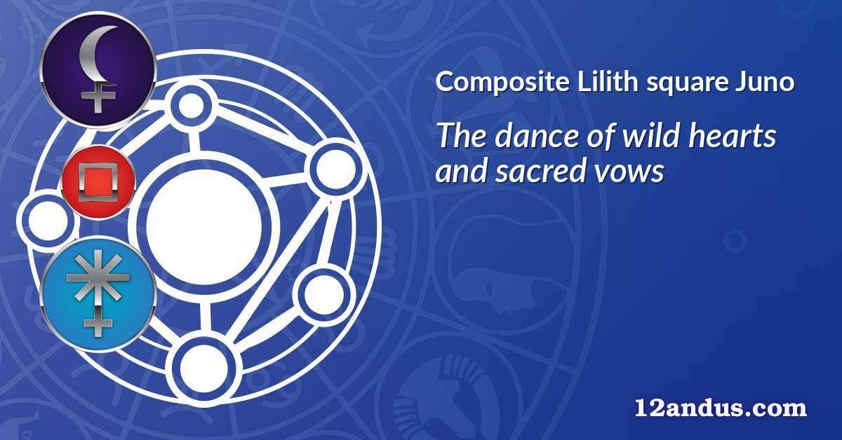 Lilith square Juno in the composite chart