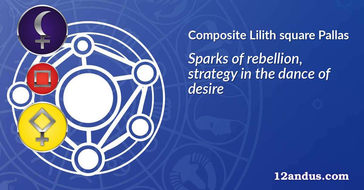 Lilith square Pallas in the composite chart