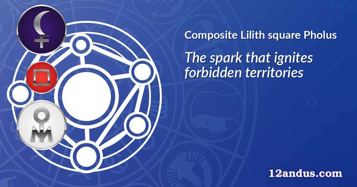 Lilith square Pholus in the composite chart