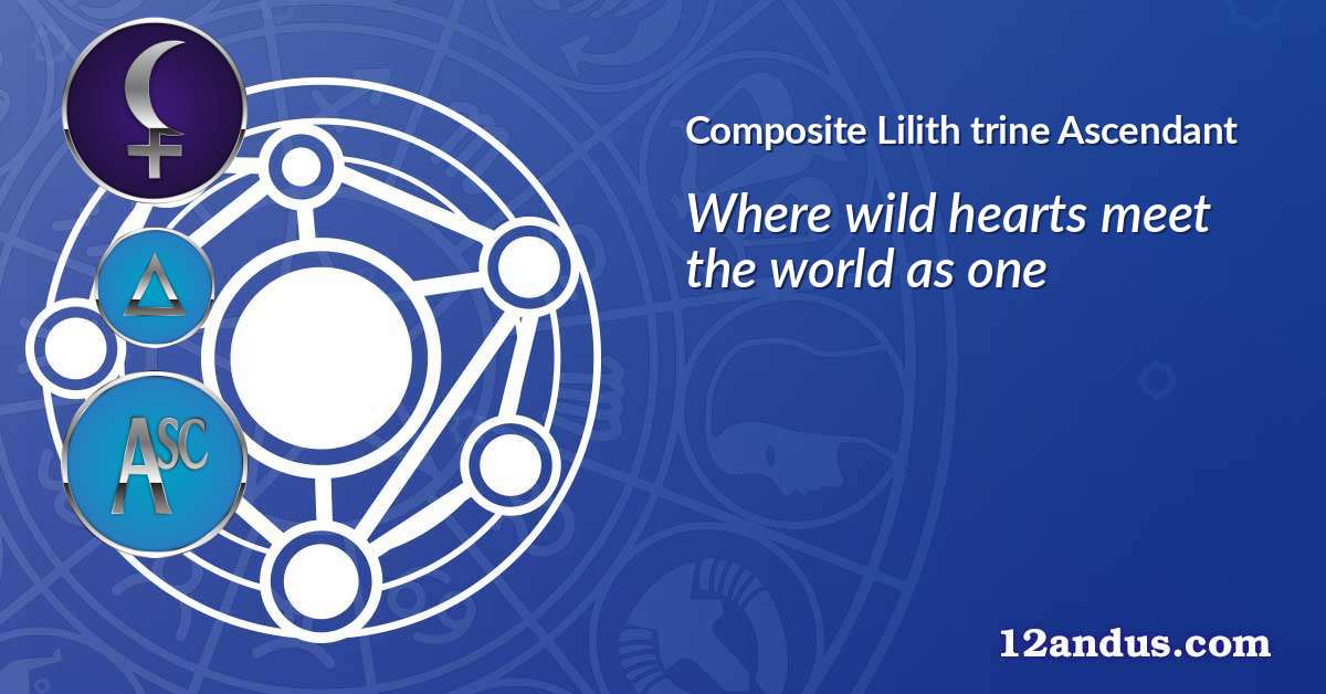 Lilith trine Ascendant in the composite chart
