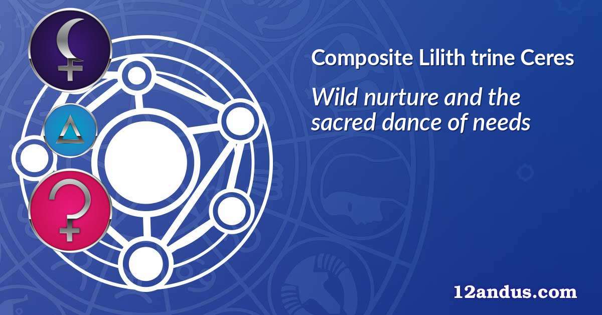 Lilith trine Ceres in the composite chart