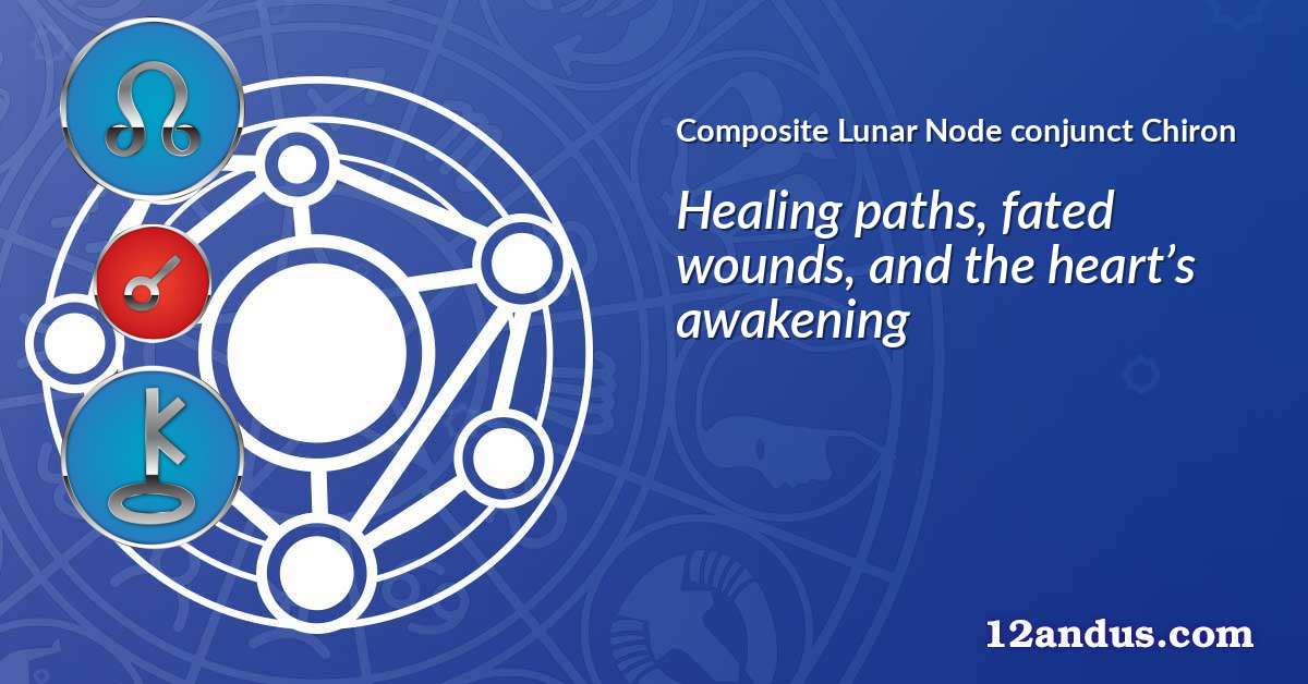 Lunar Node conjunct Chiron in the composite chart
