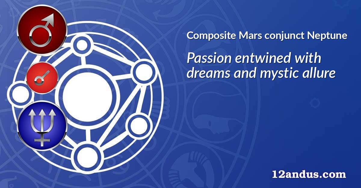Mars conjunct Neptune in the composite chart