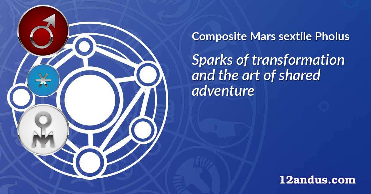 Mars sextile Pholus in the composite chart
